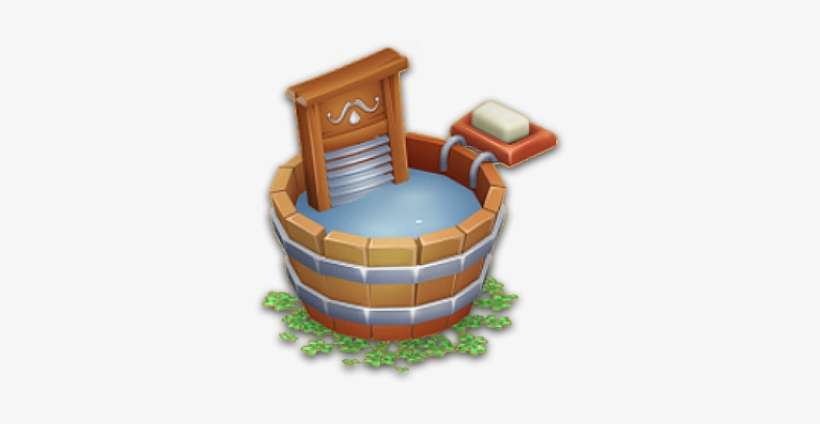 Laundry Tub - Hay Day Laundry Tub, transparent png download