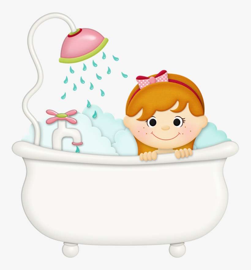 Jss Squeakyclean Girl Png - Clipart Transparent Background Bathtub, transparent png download
