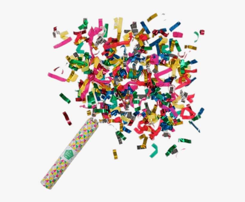 Confetti Cannon - Talking Tables Party Time Confetti Cannon, transparent png download