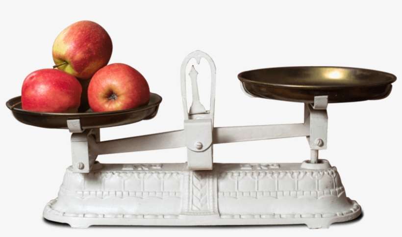 Free Png Weight Scale And Apple Png Images Transparent - Apple On Weight Scale, transparent png download