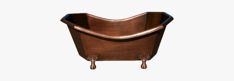 Copper Bath Tub - Bathtub, transparent png download