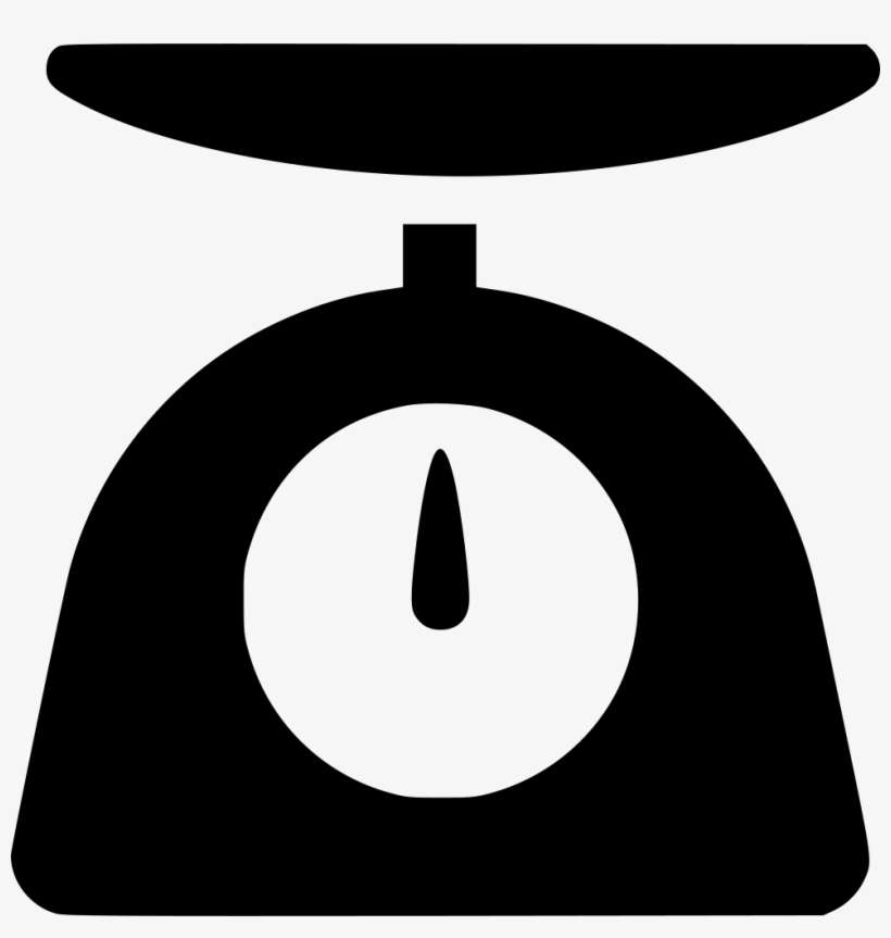 Weight Scale Cooking Measure - Scalable Vector Graphics, transparent png download