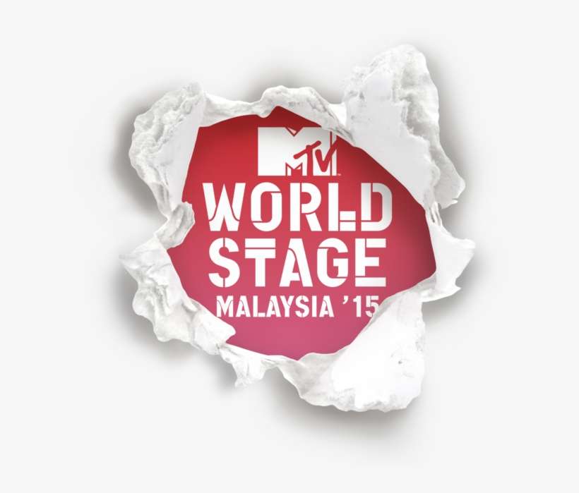172776 Mtv - World - Stage - Malaysia - 2015 - Logo - Silver, transparent png download