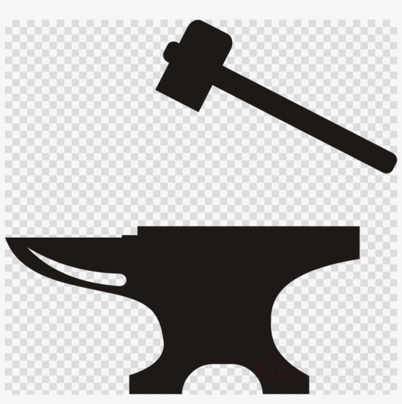 Hammer And Anvil Clipart Hammer And Anvil Clip Art - Hammer And Anvil Clipart, transparent png download