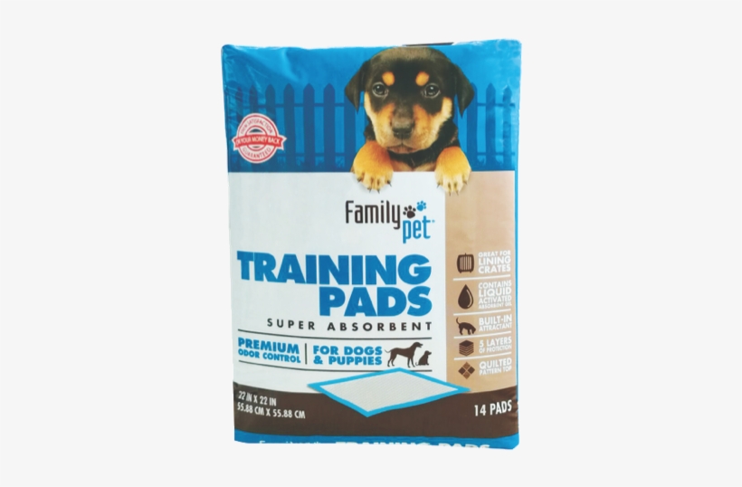 Family Pet Puppy Training Pads - Dog, transparent png download