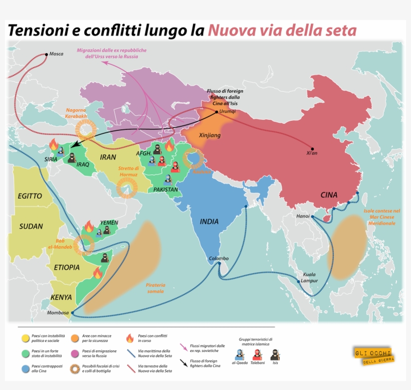 Caos Via Della Seta - Food Delivery In Asia, transparent png download