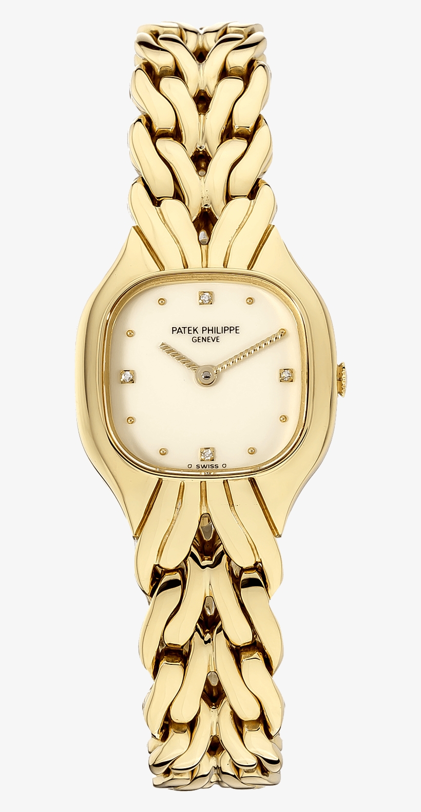 La Flamme Reference 4815 Yellow Gold Quartz - Quartz, transparent png download