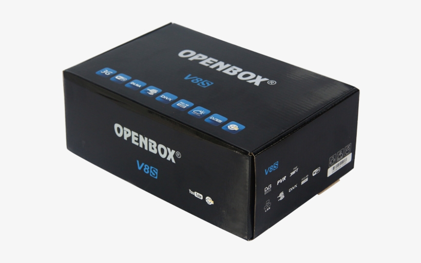 Skybox Openbox V8s Uk Stock Digital Freesat Pvr Tv, transparent png download