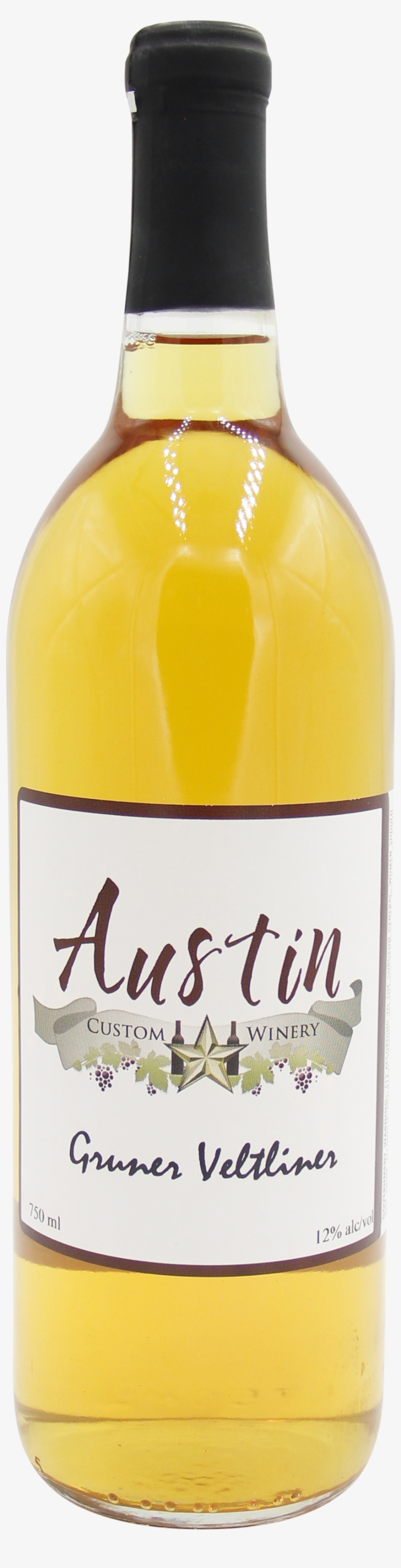 Grüner Veltliner - Glass Bottle, transparent png download