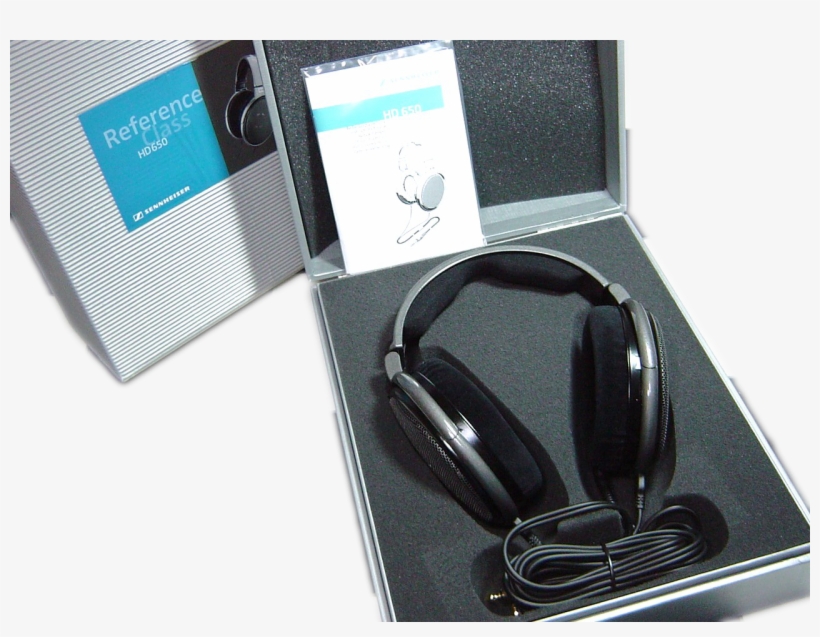 Hd650 Open Box - Sennheiser Hd650 In The Box, transparent png download