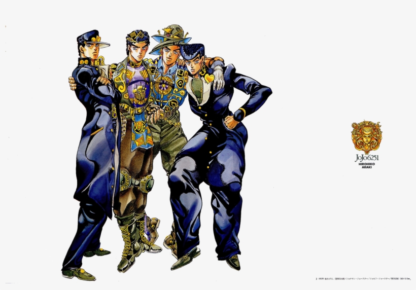 The Bizarre Boys Edition - Jojo's Bizarre Room Decor, transparent png download