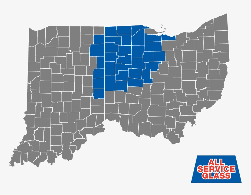 Automotive Glass Service Map - Home Sweet Home Indiana, transparent png download