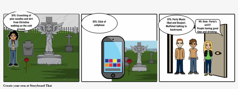 Every 15 Minutes Storyboard - Comics, transparent png download