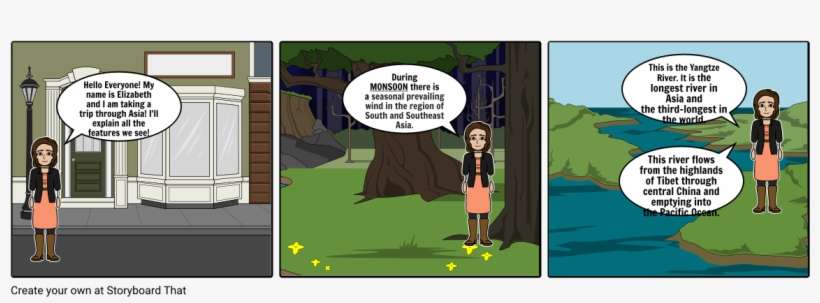 Geography Of Asia Travel Itinerary Comic Strip Png - Travel Itinerary, transparent png download