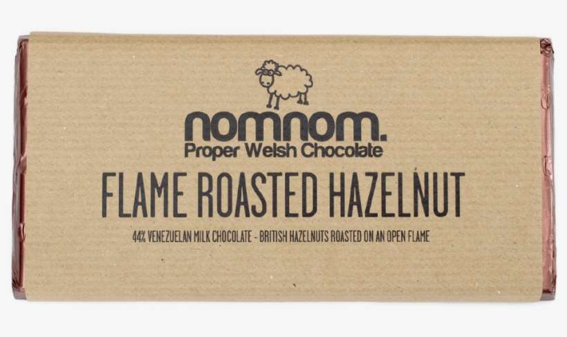 Flame Roasted Hazelnut - Nomnom Peanut Butter & Anglesey Sea Salt - 44%, transparent png download