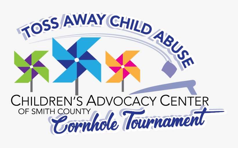 Cornhole Logo - Children's Advocacy Center Of Smith County, transparent png download