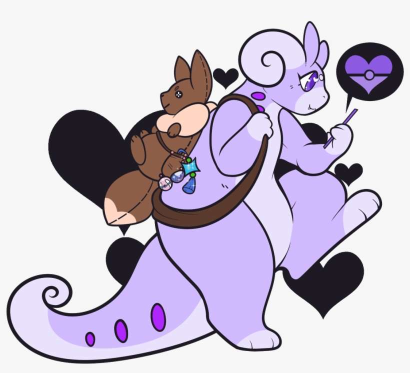 Gotta Catch'em All 💜✨ Commission For @kyzytyger Of - Cartoon, transparent png download