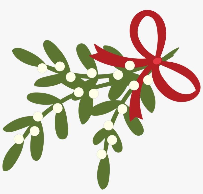 Cut File Snap Click Supply Co Image - Mistletoe Svg, transparent png download