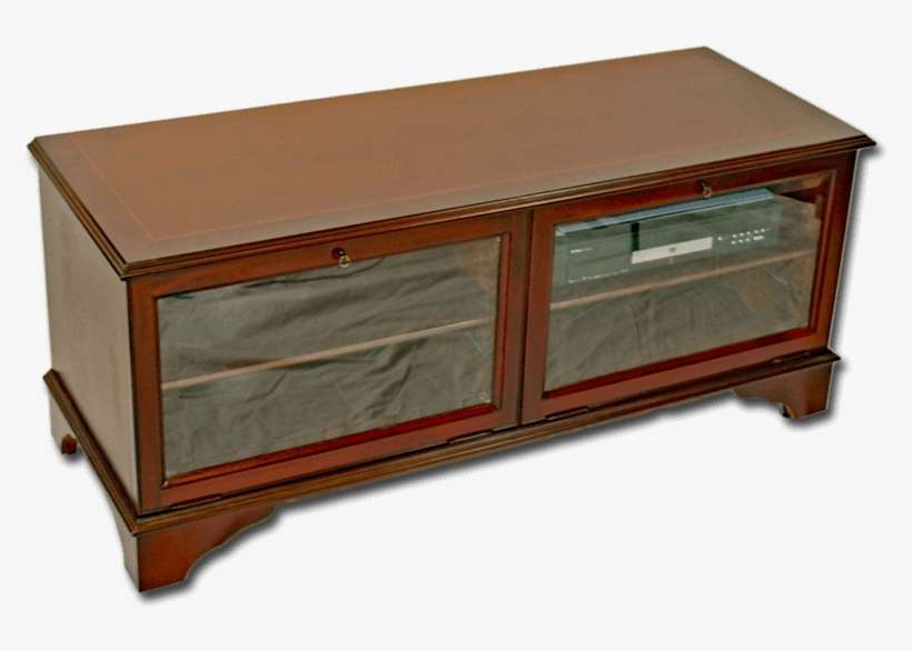 Large Reproduction Twin Flap In Mahogany Yew - Television, transparent png download