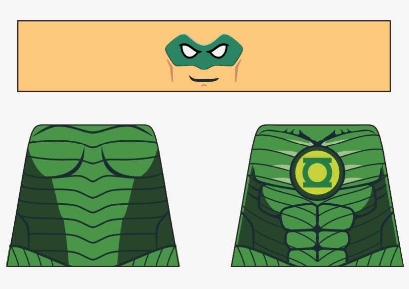 Green Lantern - Comiccon - Lego Green Lantern Decals, transparent png download