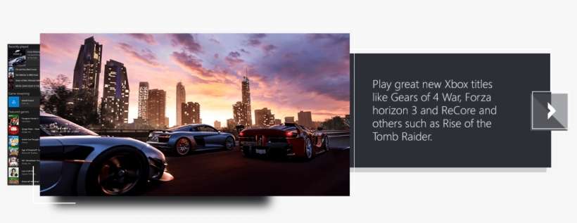Play Great New Xbox Titles Like Gears Of 4 War, Forza, transparent png download