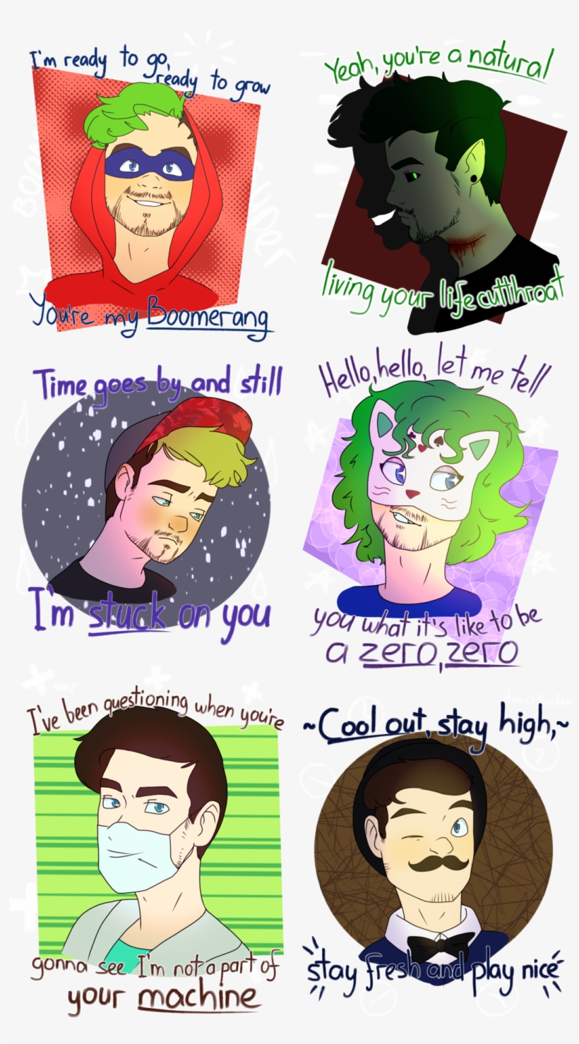 I Love This Credit To Artist - Jacksepticeye, transparent png download