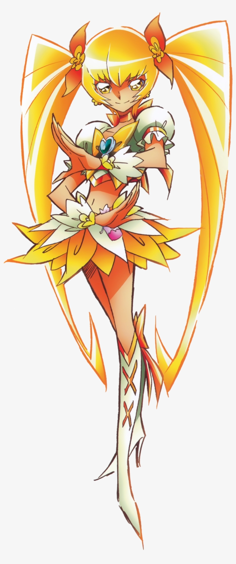 Heartcatch Pretty Cure Cure Sunshine Pose9, transparent png download