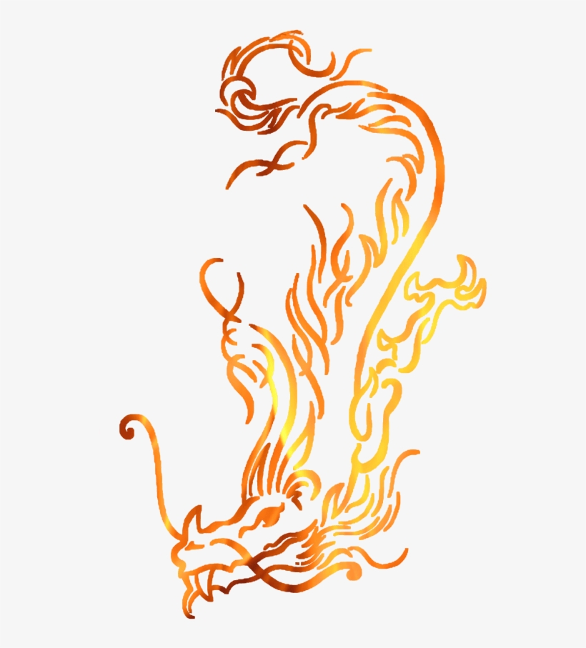 Fire Dragon Logo Png, transparent png download