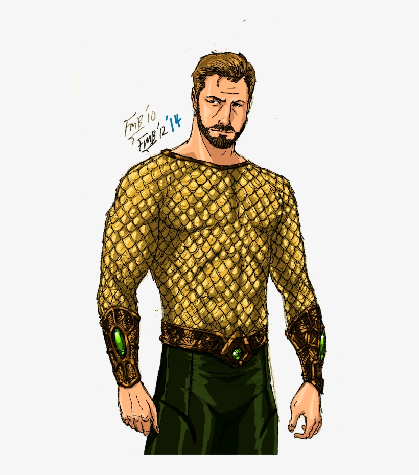Looks Like Me Played By Are You - Jason Momoa Aquaman Drawing, transparent png download