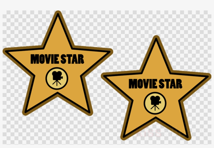 Hollywood Walk Of Fame Star Clipart, transparent png download