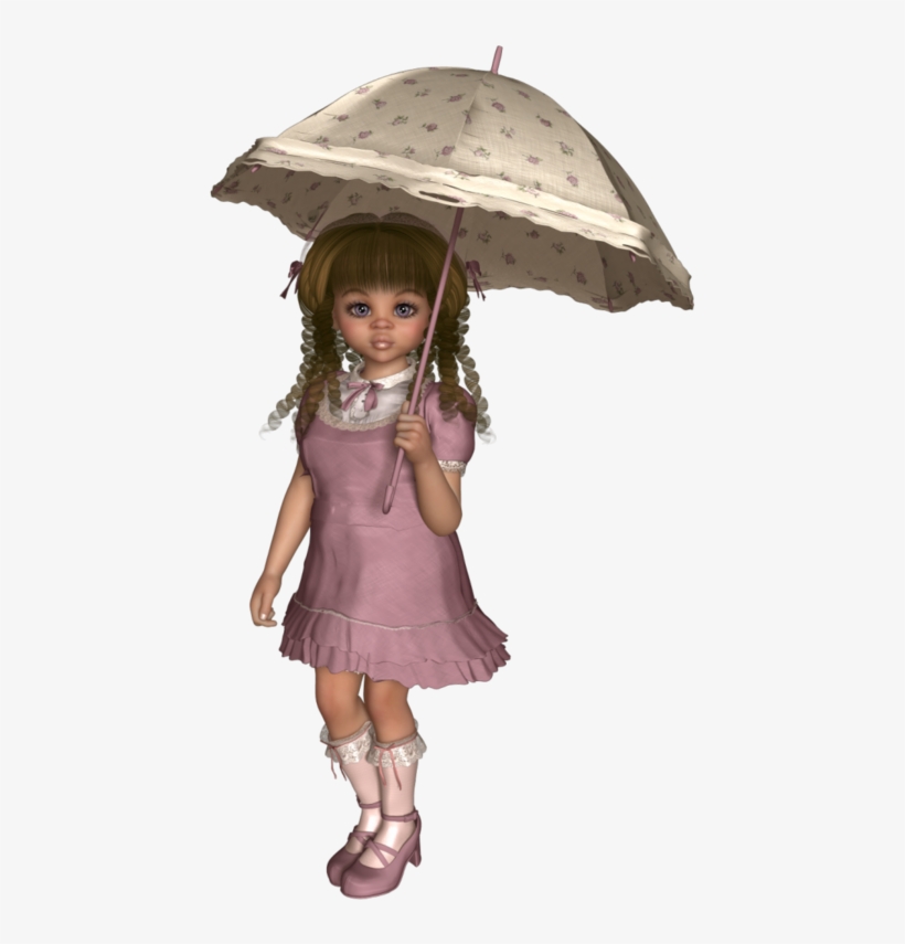 Little Designs, Big Eyes, Pixies, Elves, Clip Art, - Doll, transparent png download