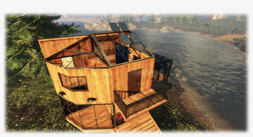 I've Added Three New Glass Roof Buildables - Subsistence Home, transparent png download