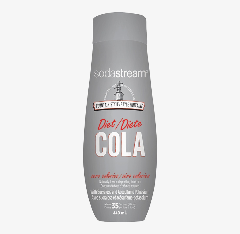 Classics - Diet Cola - Sodastream Classics - Diet Cola (440ml), transparent png download