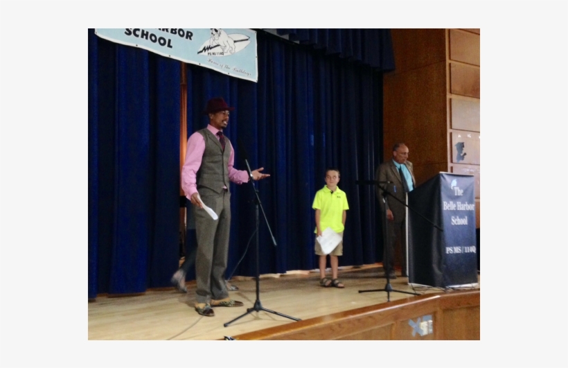 Nick Cannon Celebrates Student Poet In New York City - Stage, transparent png download