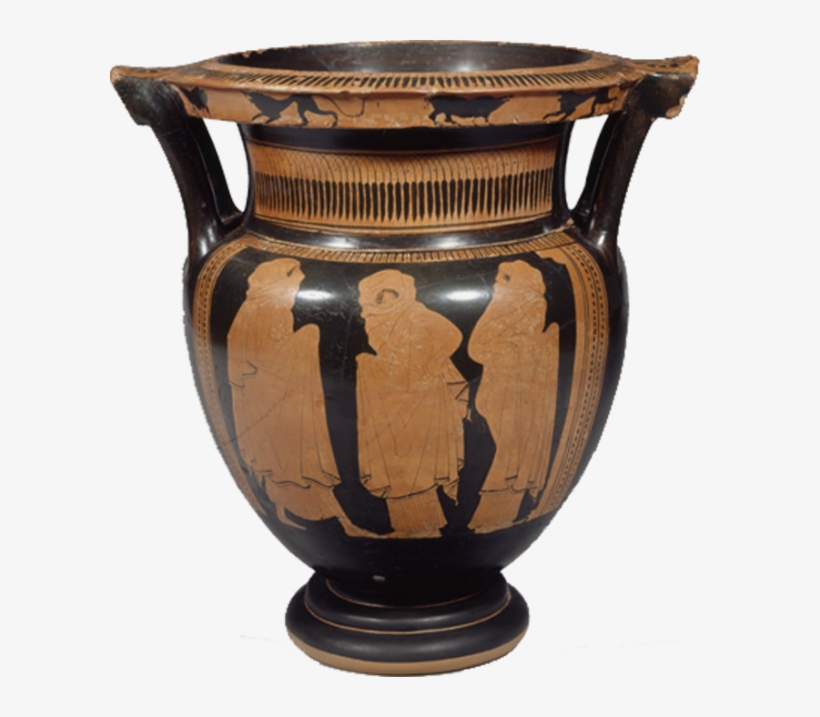069 Mh1913 1 B S Ii Sm-41660 - Greek Vase Veiled Women, transparent png download