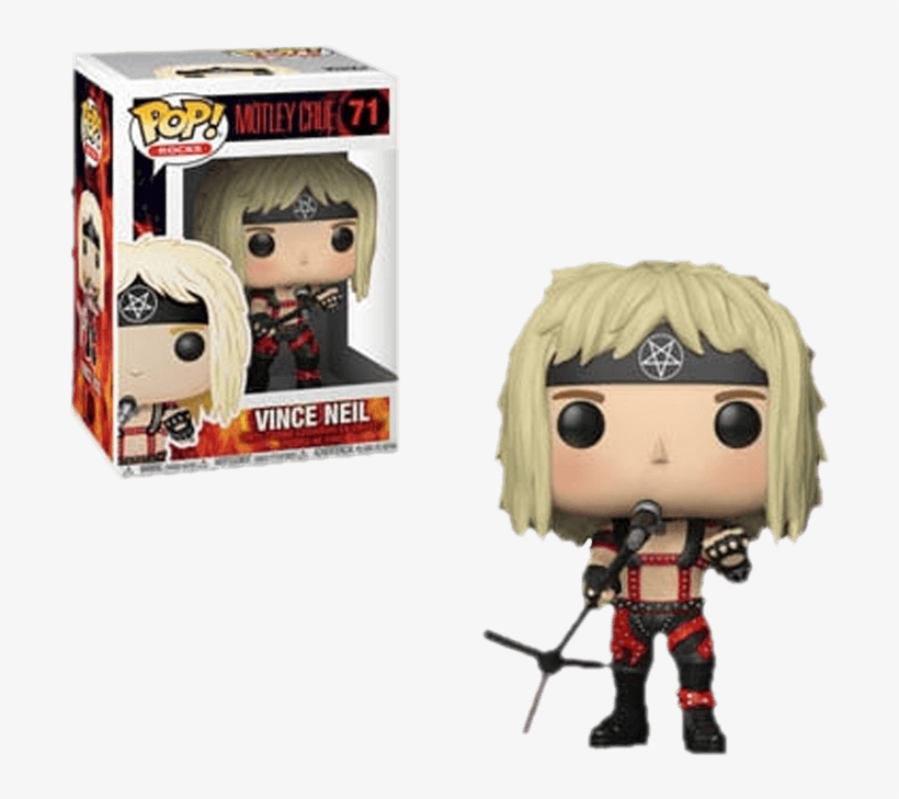 Vince Neil - Funko Pop Motley Crue, transparent png download