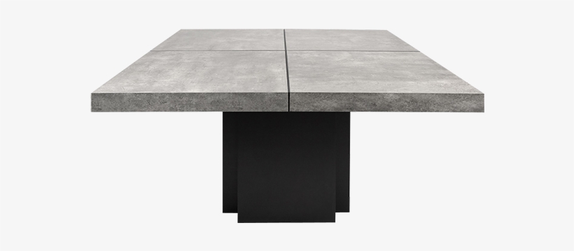 Dusk Dining Table 130cm Square - Concrete Dining Table Square, transparent png download