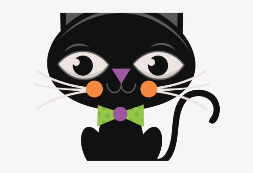 Black Cat Clipart - Clip Art, transparent png download