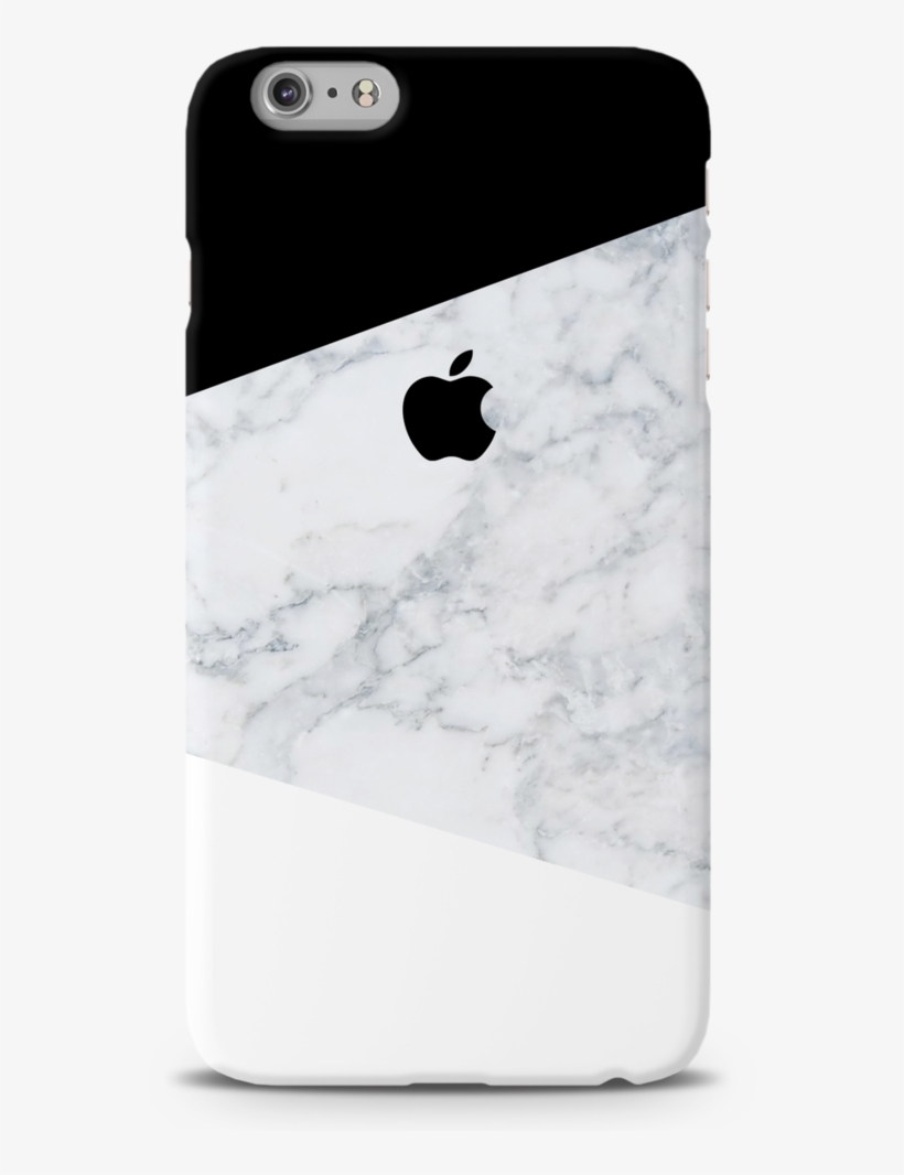 Geometric White Marble Cover Case For Iphone 6/6s Plus - Iphone 6s, transparent png download
