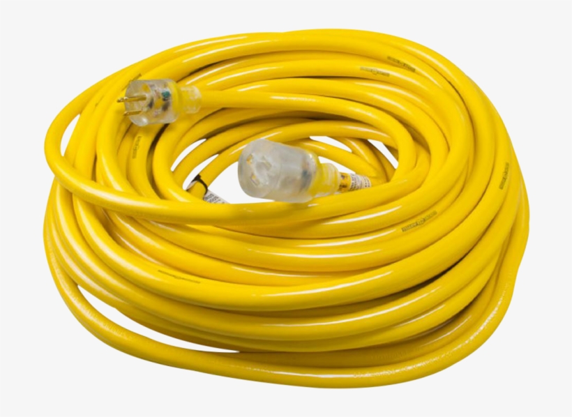 50' Extension Cord - Electrical Wiring, transparent png download