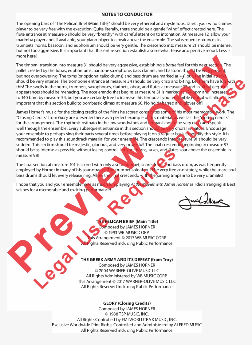 At The Movies With James Horner Thumbnail - Dark Horse Arr Victor Lopez, transparent png download