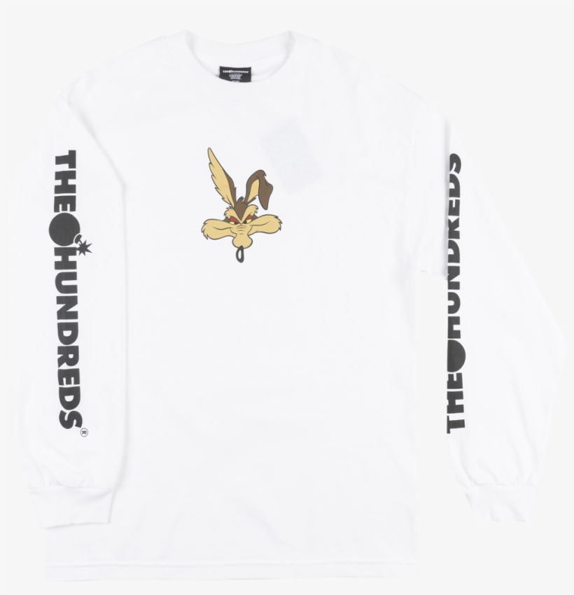 The Hundreds Looney Tunes Acme Wile E Coyote Long Sleeve - Hundreds, transparent png download
