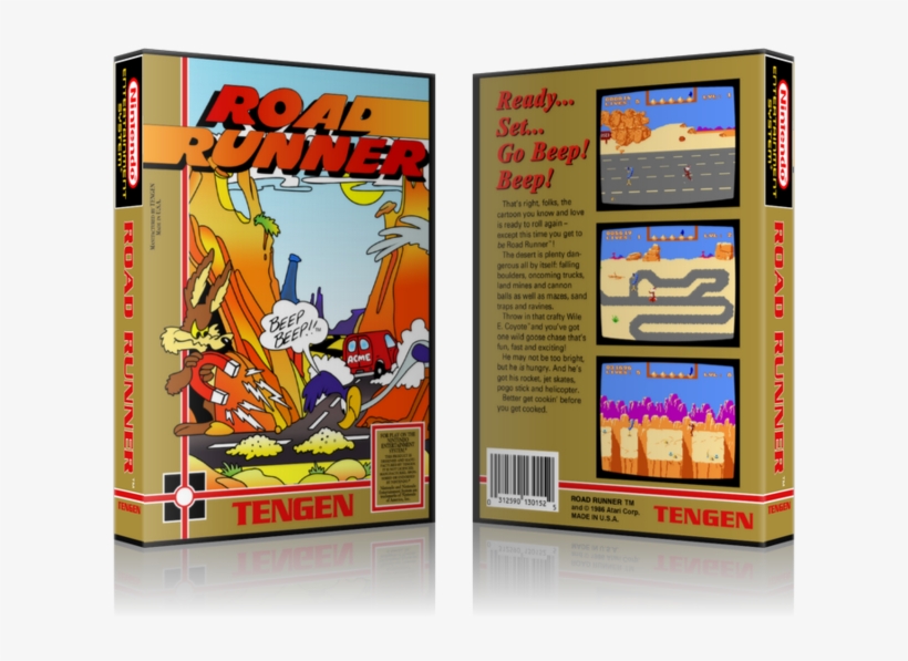 Nes Tengen13 Roadrunner Retail Nesspine Replacement - Book Cover, transparent png download