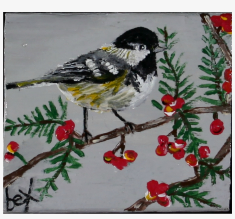 "titmouse" Around Back At Rocky's Place - Finch, transparent png download