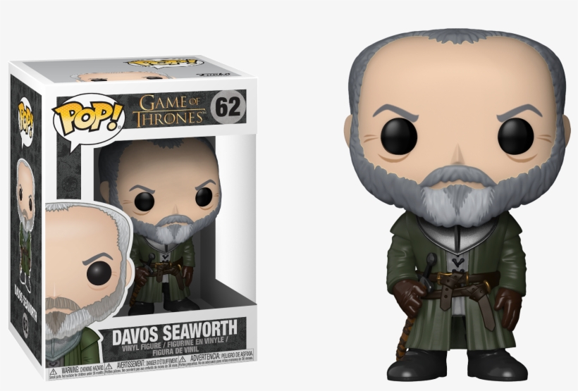Pop Figure Game Of Throne Davos Seaworth - Davos Seaworth Funko Pop, transparent png download