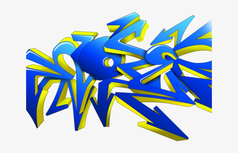 Graffiti Clipart Arrow - Graffiti Png, transparent png download