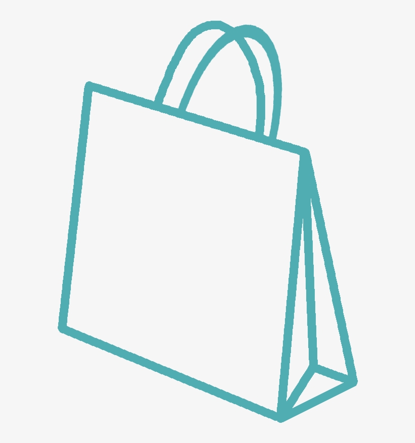 Twisted Handle Paper Bags - Handbag, transparent png download