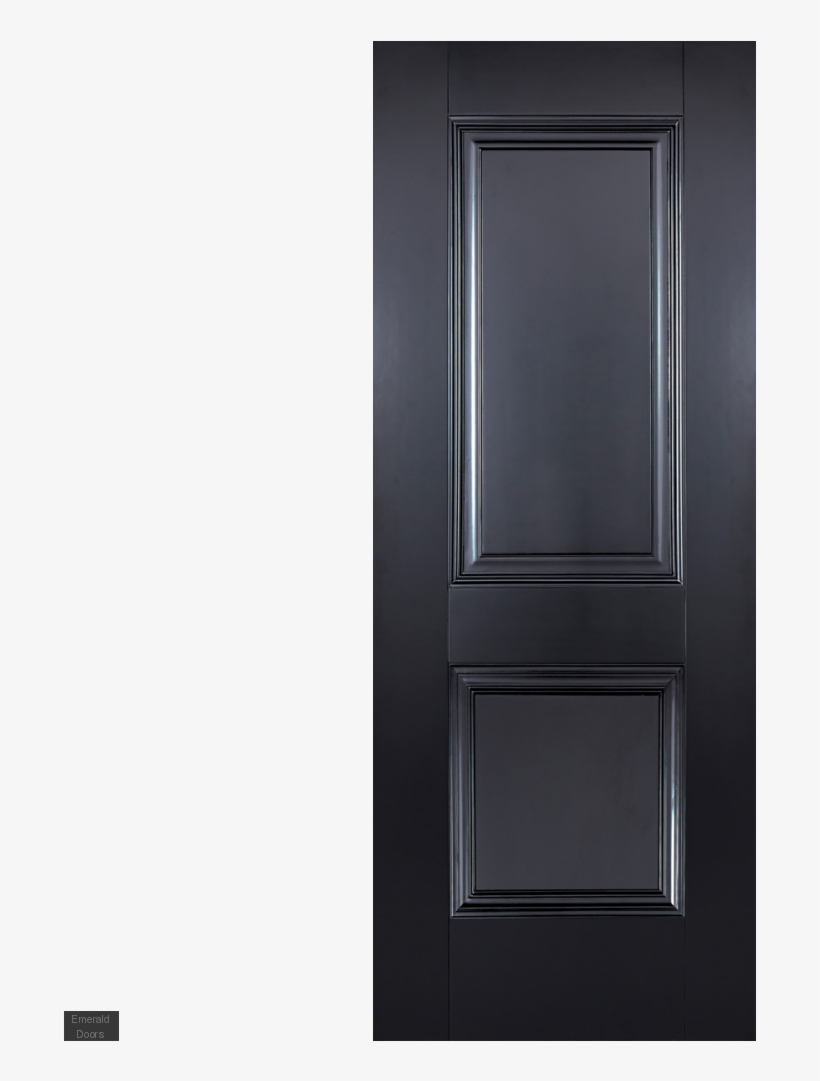 Arnhem Black 2p Internal Door - Home Door, transparent png download