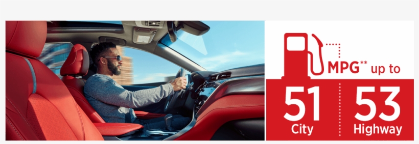 2018 Toyota Camry Hybrid Msrp - 2018 Honda Accord Red Seats, transparent png download