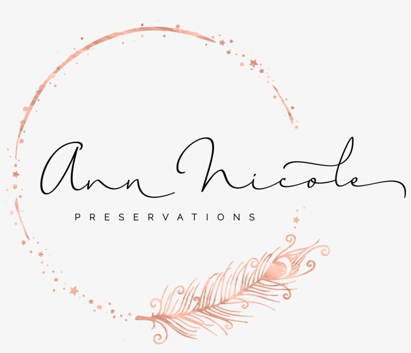 Annnicoleco - Feather Circle Logo, transparent png download